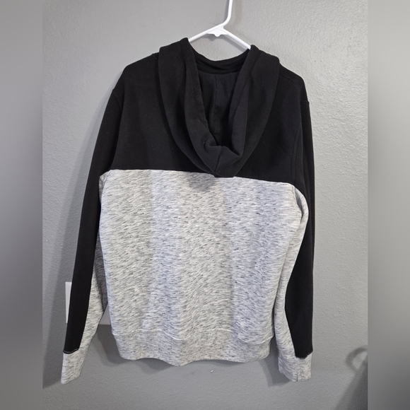 Hollister Super Soft Grey & Black Hoodie Sweater Size XL - Picture 14 of 15
